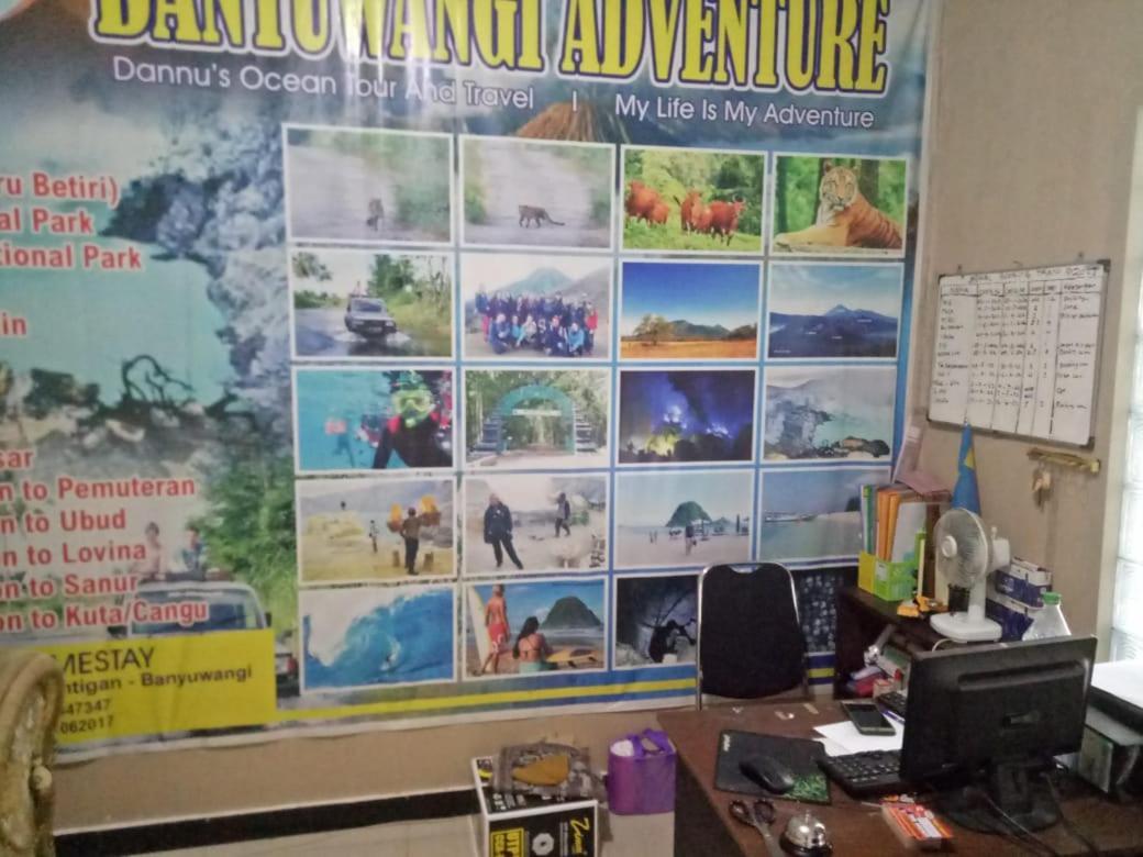 Dannu'S Homestay & Ijen, Bromo, Meru Betiri Sukomade Tours بانيووانجى المظهر الخارجي الصورة